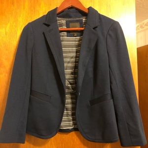 Navy blue ladies blazer
